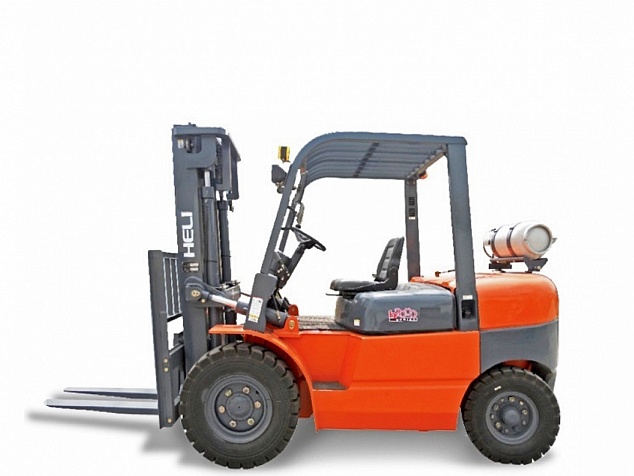 Газ-Бензиновый погрузчик HELI CPQYD50-(05) 